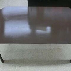 折りたたみローテーブル 幅75 ブラウン ニトリ 折り畳みテーブル 座卓 札幌市 西野店の画像