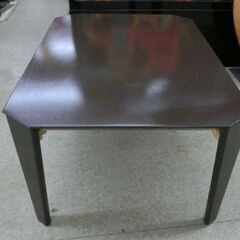 折りたたみローテーブル 幅75 ブラウン ニトリ 折り畳みテーブル 座卓 札幌市 西野店の画像