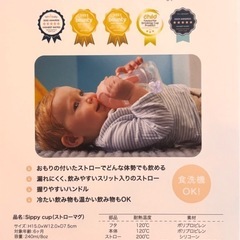 b.box(ビーボックス) ストローマグ 漏れない どんな角度からでも飲める 出産祝い 【b.box正規品】 【ディズニーシッピーカップ】の画像