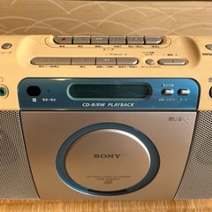 CDラジカセの画像