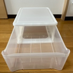 2個、3個セットも可能です！ニトリ 収納ケース プラスチックケース の画像