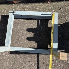 角パイプ　素材にの画像