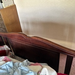 ダブルベッド フレームの画像