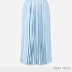 UNIQLO プリーツロングスカートの画像