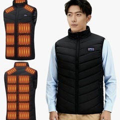 【新品未使用】電熱ベスト M 男女兼用 バッテリー無し フード無し 取扱説明書付きの画像