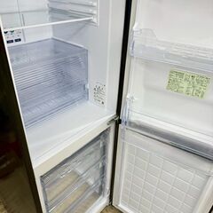 SHARP 冷蔵庫 SJ-AK31G-B 2021年製 310Lの画像