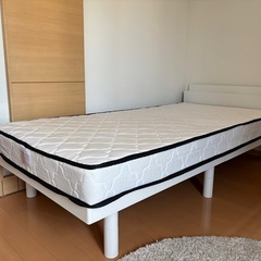 RASIK シングルベッド　マットレス付きの画像