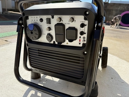 【美品】早い者勝ち！Gaidohインバーター発電機 最大出力4.6kVA 高性能 ガソリン発電機インバーター セル式始動