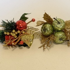 ミニクリスマスツリー他クリスマス雑貨の画像