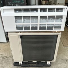 【動作保証あり】FUJITSU nocria 2022年 2.2kw 6畳用 冷暖房 ルームエアコン AS-C222MBK【管理KR642】の画像