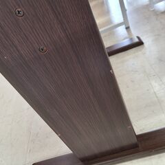 J1730【リユースのサカイ柏店】NITORI　ニトリ　ダイニングテーブル　DS-80 DBR　ダークブラウン　クリーニング済　の画像