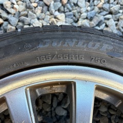 15インチ　アルミホイール　スタッドレスタイヤの画像