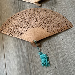 扇子２個の画像