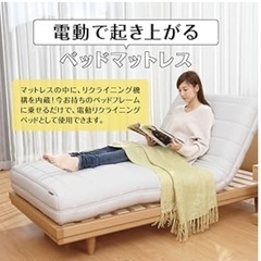 フランスベッド　リクライニングベッド　マットレス　シングルの画像