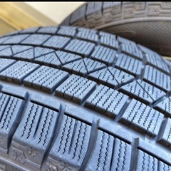 プジョー用ホイールバリ山スタッドレス付きの画像