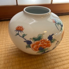 鍋島焼　花瓶の画像