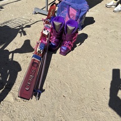 スキーセット24.5センチ　板160
の画像