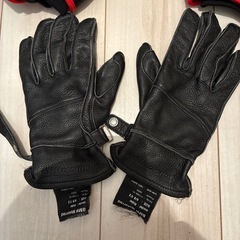 新品バイクハンドルカバー&BMW手袋の画像