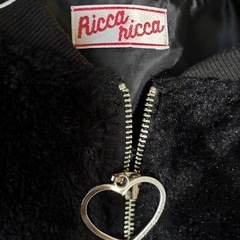 160cm 女の子　ボアジャケット　　の画像