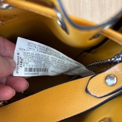 【無料】ZARA 巾着バッグ　チェーンバッグの画像