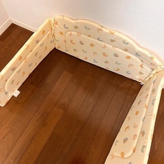 ベビーベッドガード　クッション　子供用品　の画像
