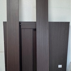 ニトリ　セミダブル　ベッドフレーム(ヴァイン DBR LEG) の画像