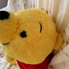 くまのプーさん　ぬいぐるみの画像