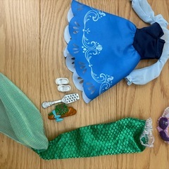 美品！アリエル　リトルマーメイド　着せ替え人形　ディズニーストア購入品の画像