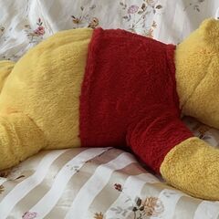 くまのプーさん　ぬいぐるみの画像