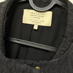 ZARA ザラ　ブルゾン　アウター　レディース　ブラックの画像