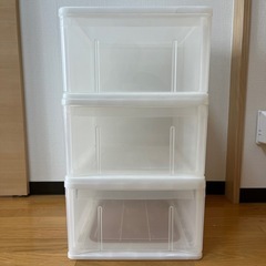 2個、3個セットも可能です！ニトリ 収納ケース プラスチックケース の画像