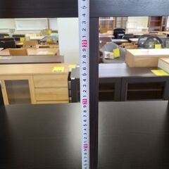 J1733【リユースのサカイ柏店】IKEA　イケア　シェルフユニット　カラックス　ブラック　クリーニング済　参考価格9,990円の画像