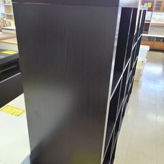 J1733【リユースのサカイ柏店】IKEA　イケア　シェルフユニット　カラックス　ブラック　クリーニング済　参考価格9,990円の画像