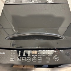 【美品】Hisense 洗濯機の画像