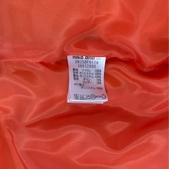 niko and... ダウンベスト赤の画像