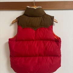 niko and... ダウンベスト赤の画像