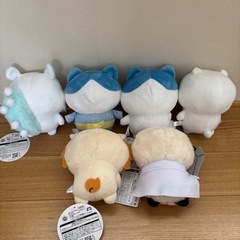 ちいかわ ミニぬいぐるみ 6点セット 美品の画像
