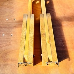 ⭕端材で作成した物干し竿固定器具⭕の画像