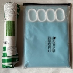 【IKEA】未使用品シャワーカーテン2個の画像