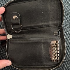 キーケース　スマートキー　車のキー　ブラックキーチェーン　キーボルダー　の画像