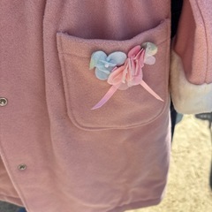 子供女児用ピンクコート
の画像