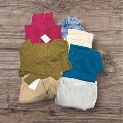 【size　L】アウター・ロングワンピース・ニット・ボトムスの画像