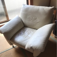 激安 定価45万円 高級ソファー ロルフベンツ レザーソファの画像