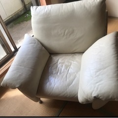 激安 定価45万円 高級ソファー ロルフベンツ レザーソファの画像