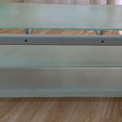 テレビスタンド　すりガラスの画像