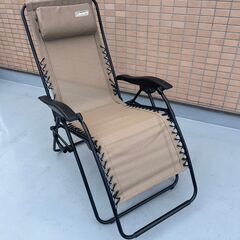 【美品】コールマン Coleman インフィニティチェア（ベージュ）の画像