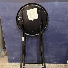 折りたたみ丸椅子の画像