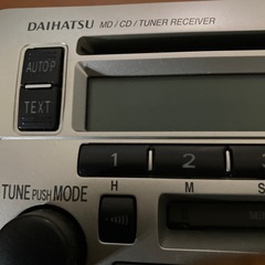 ダイハツ純正オーディオの画像