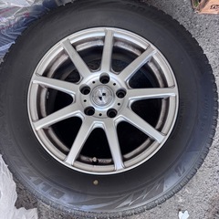 スタッドレスタイヤ＋アルミホイール　アルファード　ヴェルファイアの画像