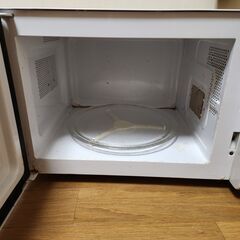 シンプルな電子レンジ 差し上げますの画像